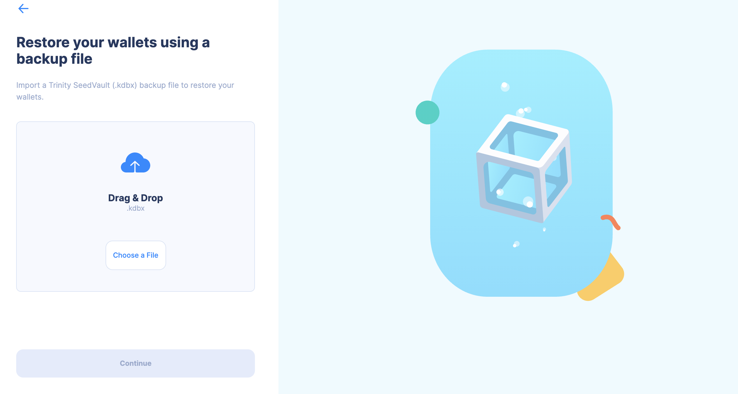 Legacy Migration Tool SeedVault